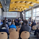 BIOKET attendees gathered at the event venue in Strasbourg.