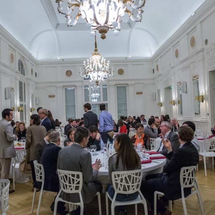 Participants attending a BIOKET networking dinner.